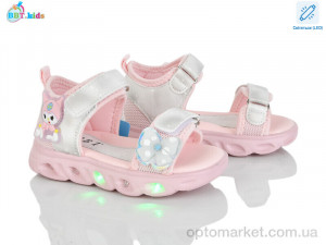Купить Босоніжки дитячі L605-2-1 LED LED BBT рожевий