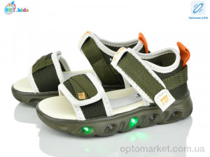Купить Сандалі дитячі L606-2-5 LED BBT хакі