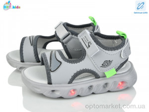 Купить Сандалі дитячі L608-2-3 LED BBT сірий