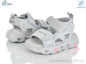 Купить Сандалі дитячі L609-1-8 LED BBT сірий