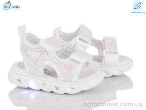Купить Босоніжки дитячі L610-1-6 LED BBT білий
