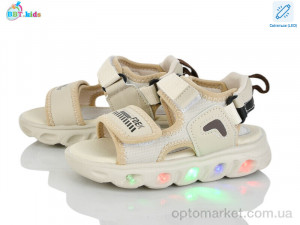 Купить Босоніжки дитячі L615-2-2 LED BBT бежевий