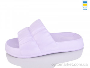 Купить Шльопанці жіночі L7 фіолет Cross фіолетовий