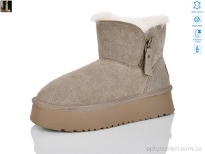 Уги жіночі L951-8A Lilin хакі  оптом от Optomarket