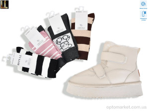 Купить Уги жіночі L953-7 Lilin бежевий