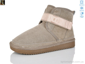 Уги жіночі L955-12A Lilin хакі  оптом от Optomarket