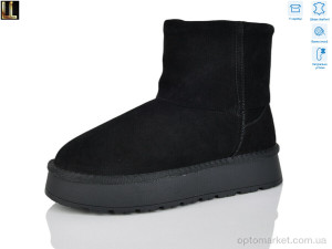 Уги жіночі L956-1 Lilin чорний  оптом от Optomarket