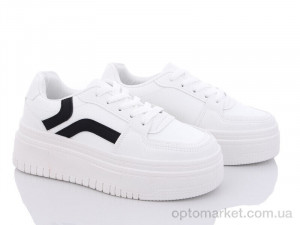Купить Кросівки жіночі L982-3 white-black L.B. білий