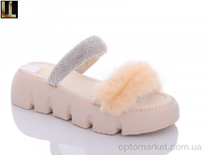 Купить Шльопанці жіночі LB22-7 Lilin shoes бежевий