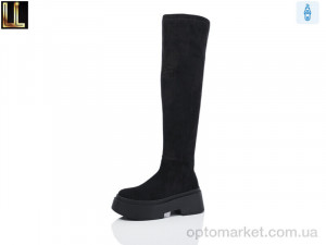 Купить Ботфорти жіночі LCA978-2 Lilin чорний