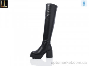 Купить Ботфорти жіночі LCA980-1 Lilin чорний