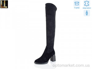 Купить Ботфорти жіночі LM-RM1053-2P Lilin чорний