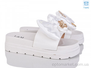 Купить Шльопанці жіночі LM20-2 L&M білий
