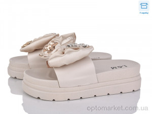 Купить Шльопанці жіночі LM20-3 L&M бежевий