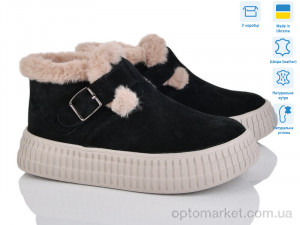 Купить Черевики жіночі Лола2 ч.з.+беж.п. Louisa чорний