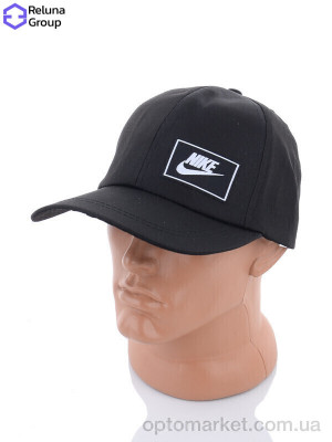 Кепка чоловічі LR005-3 black N.ke чорний  оптом от Optomarket