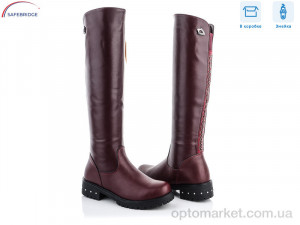 Купить Сапоги детские LR06-6 Lilin shoes бордовый