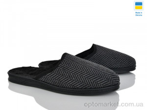 Купить Капці чоловічі Луцьк шльопок сірий хутро Vladimir сірий