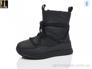 Купить Дутики жіночі LX9-02-1 Lilin чорний