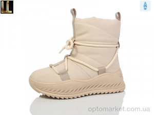 Купить Дутики жіночі LX9-02-7 Lilin бежевий