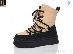 Купить Черевики жіночі LX9-06-71 Lilin бежевий