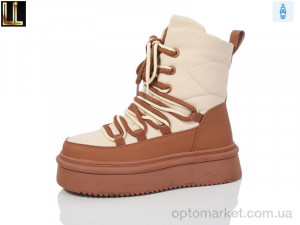 Купить Черевики жіночі LX9-06-9 Lilin бежевий