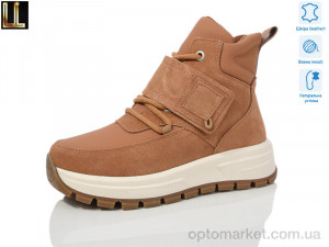 Купить Черевики жіночі LX909-11 Lilin коричневий