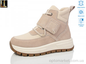 Купить Черевики жіночі LX909-7 Lilin бежевий