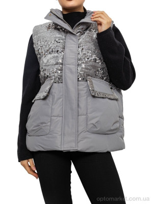 Купить Жилетка жіночі M01 (11959) grey Yanpai сірий
