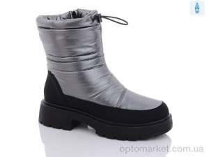 Купить Дутики жіночі M012-2 Коронате сірий