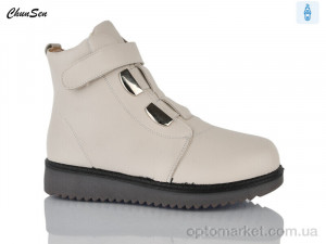 Купить Черевики жіночі M10-7 Chunsen бежевий