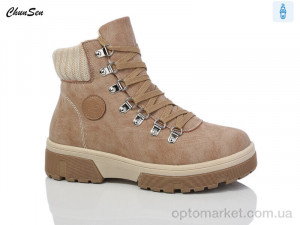 Купить Черевики жіночі M101R-6 Chunsen бежевий