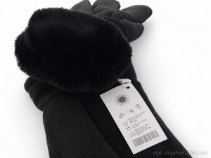 Рукавички чоловічі M11-1 black Тепло чорний  оптом от Optomarket