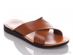 Купить Шльопанці чоловічі M1387 camel Demur коричневий