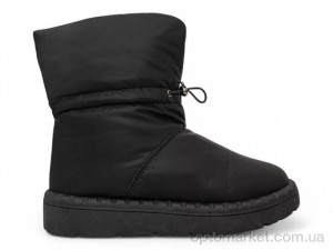 Дутики жіночі M200-1 Stilli чорний  оптом от Optomarket