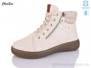 Купить Черевики жіночі M223-7 Chunsen бежевий
