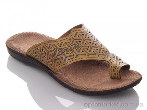 Купить Шльопанці чоловічі M2701 camel Demur жовтий