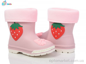 Купить Гумове взуття дитячі M285-2 BBT рожевий