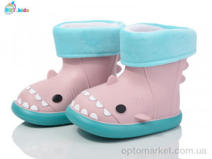 Купить Гумове взуття дитячі M293-5 BBT рожевий