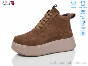 Купить Черевики жіночі M2ABA80-5 Hengji коричневий