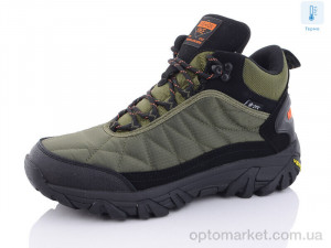 Купить Черевики чоловічі M356-5 термо Yike зелений