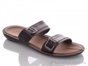 Купить Шльопанці чоловічі M5458 black Demur чорний