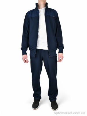 Купить Спортивний костюм чоловічі M6008 a.lacivert батал MIXTIM синій