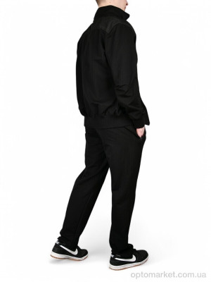 Спортивний костюм чоловічі M6008 siyah батал MIXTIM чорний  оптом от Optomarket