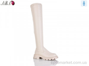 Купить Ботфорти жіночі M604 Алена Ван бежевий