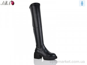Купить Ботфорти жіночі M609 Алена Ван чорний