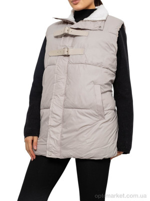 Купить Жилетка жіночі M618 (11962) beige Shidiyalan бежевий