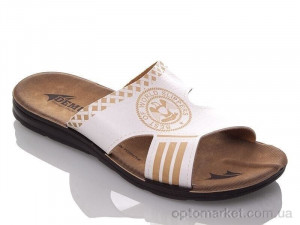 Купить Шльопанці чоловічі M6396 white Demur білий