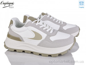 Купить Кросівки жіночі M6603-5 Ouqidageni бежевий