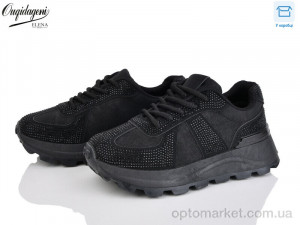 Купить Кросівки жіночі M6610-1 Ouqidageni чорний